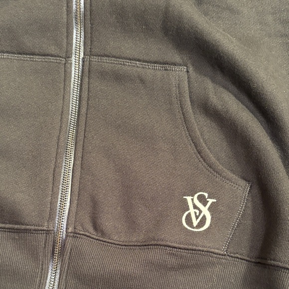 Black Hoodie Full Zip - Picture 6 of 7